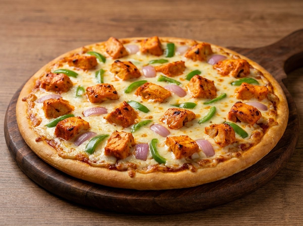 Chicken Tikka Pizza