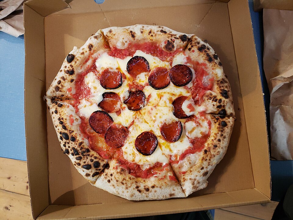 Pepperoni pizza